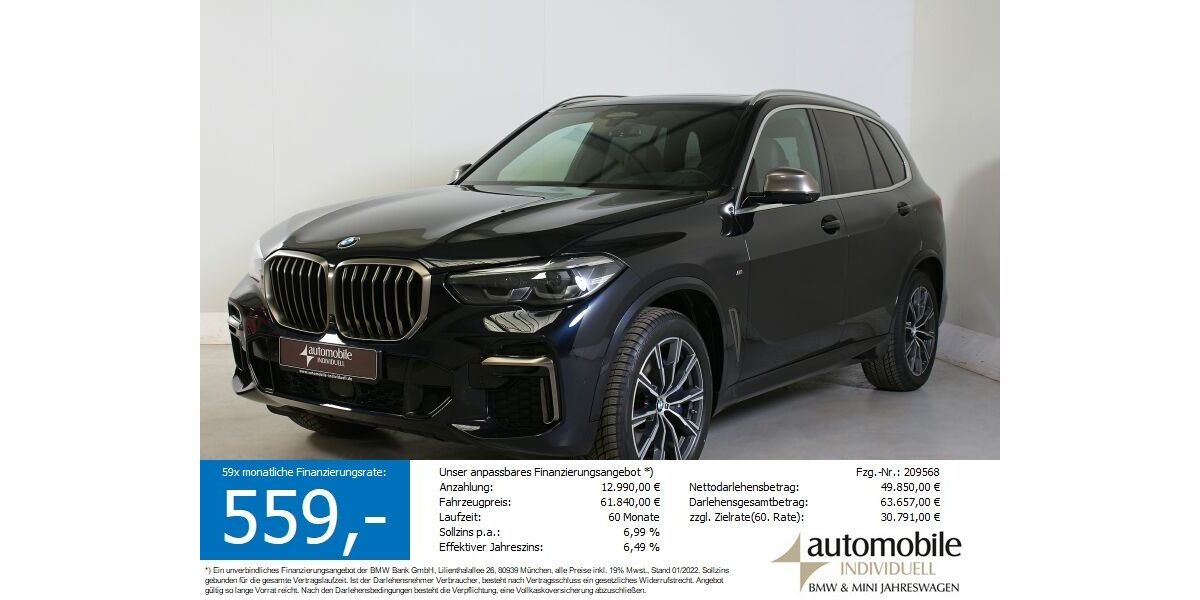 BMW X5 M50 47.300 km 61.830 &euro; Paderborn 33100