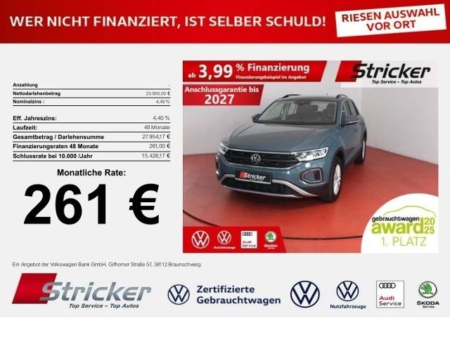 VW T-Roc 25.166 km 23.489 &euro; Horn-Bad Meinberg 32805