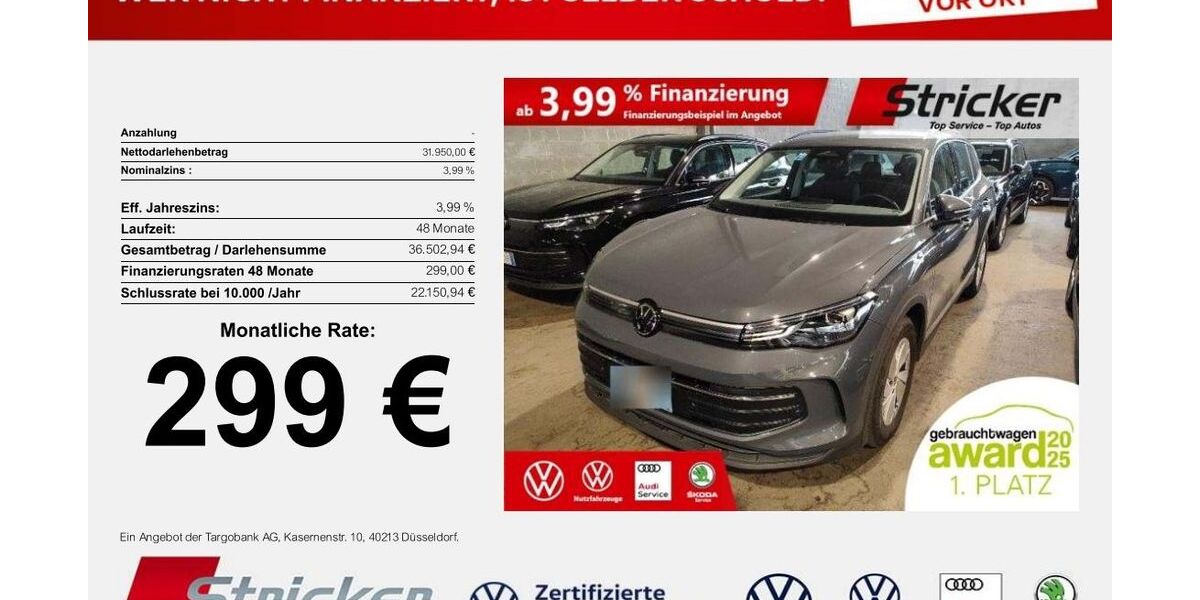 VW Tiguan 19.415 km 31.939 &euro; Horn-Bad Meinberg 32805
