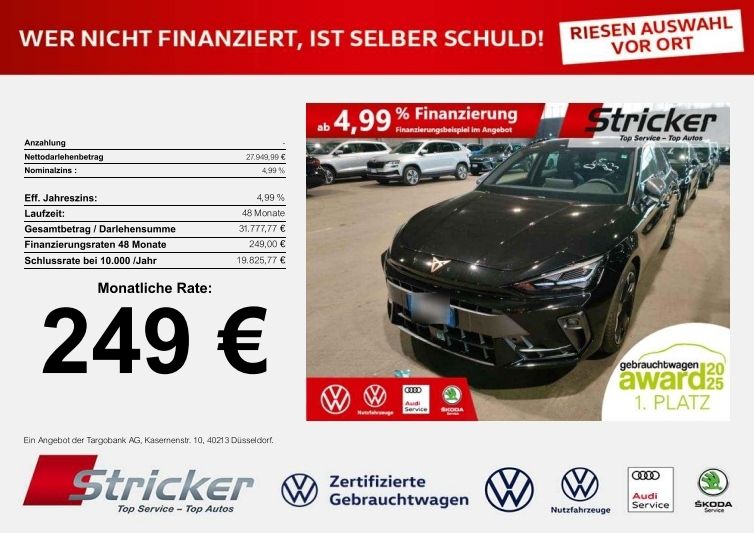 Cupra Leon 8.066 km 27.939 &euro; Horn-Bad Meinberg 32805