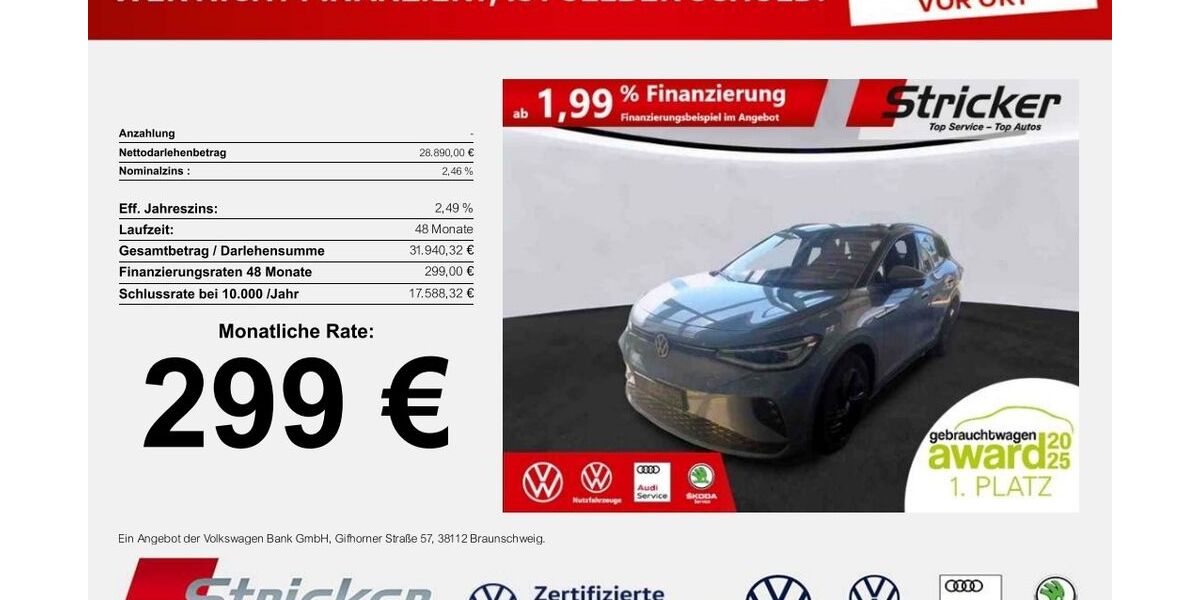 VW ID.4 34.817 km 28.449 &euro; Detmold 32760