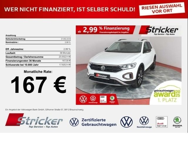 VW T-Roc 25.209 km 21.479 &euro; Detmold 32760