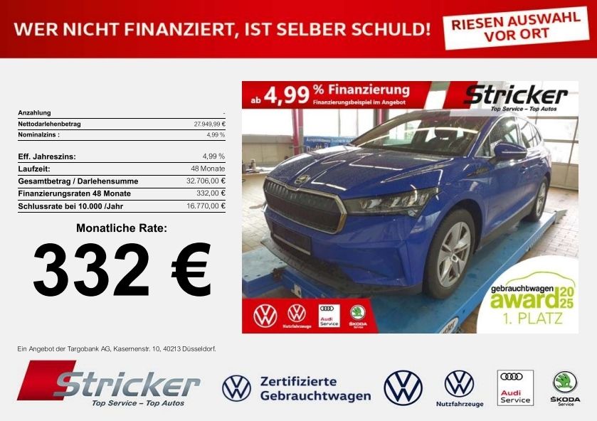 Skoda Enyaq 26.535 km 27.949 &euro; Detmold 32760