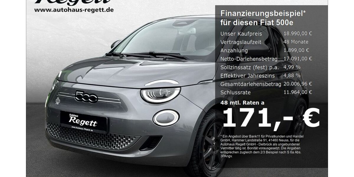 Fiat 500e 56.171 km 18.990 &euro; Delbrück-Westenholz 33129