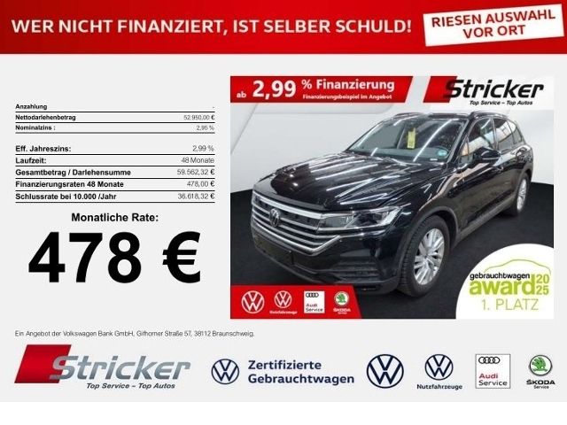 VW Touareg 25.557 km 52.949 &euro; Horn-Bad Meinberg 32805