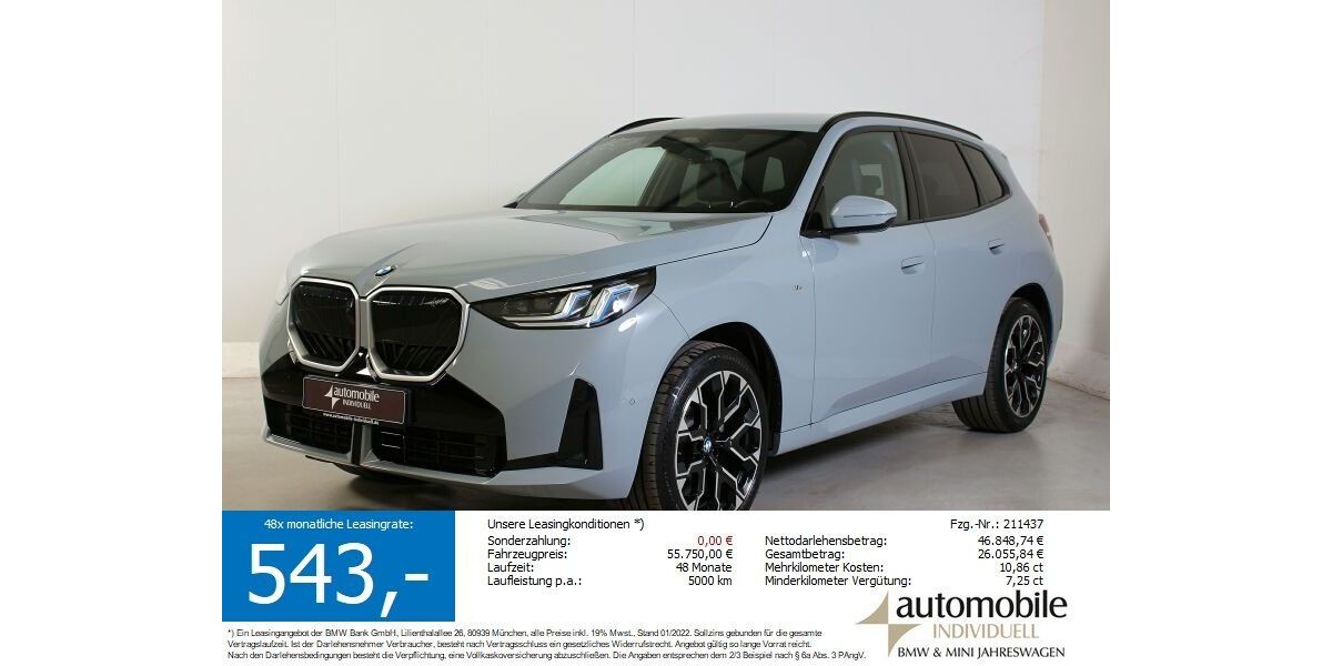 BMW X3 12.200 km 53.840 &euro; Paderborn 33100