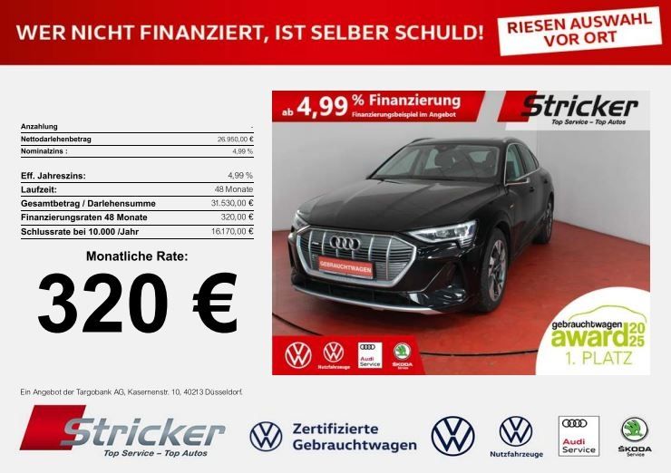 Audi e-tron 31.838 km 26.949 &euro; Horn-Bad Meinberg 32805