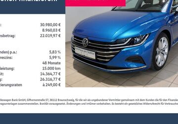 VW Arteon 38.533 km 30.980 &euro; Rietberg 33397