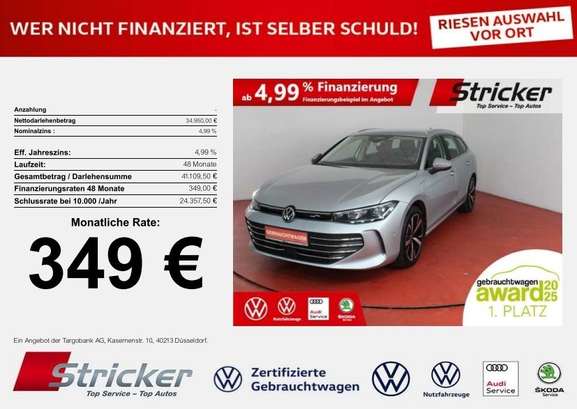 VW Passat Variant 17.707 km 32.949 &euro; Horn-Bad Meinberg 32805