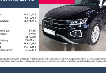 VW T-Roc 18.142 km 28.980 &euro; Rietberg 33397