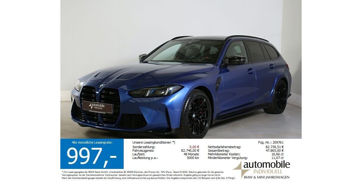 BMW M3 16.600 km 82.440 &euro; Paderborn 33100