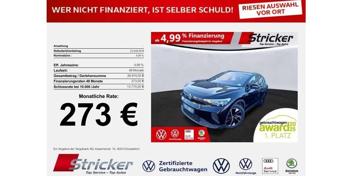 VW ID.4 58.262 km 22.949 &euro; Horn-Bad Meinberg 32805