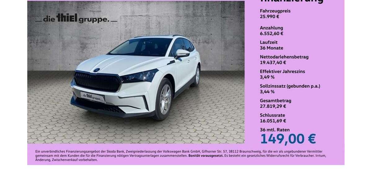 Skoda Enyaq 19.300 km 25.990 &euro; Paderborn 33104