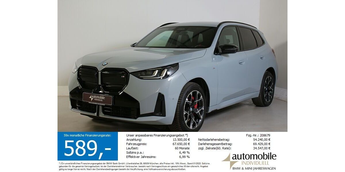 BMW X3 M50 16.800 km 64.540 &euro; Paderborn 33100