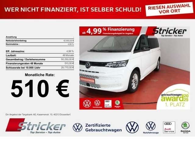 VW T7 Multivan 22.634 km 39.949 &euro; Detmold 32760