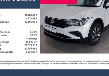 VW Tiguan 21.000 km 31.980 &euro; Rietberg 33397