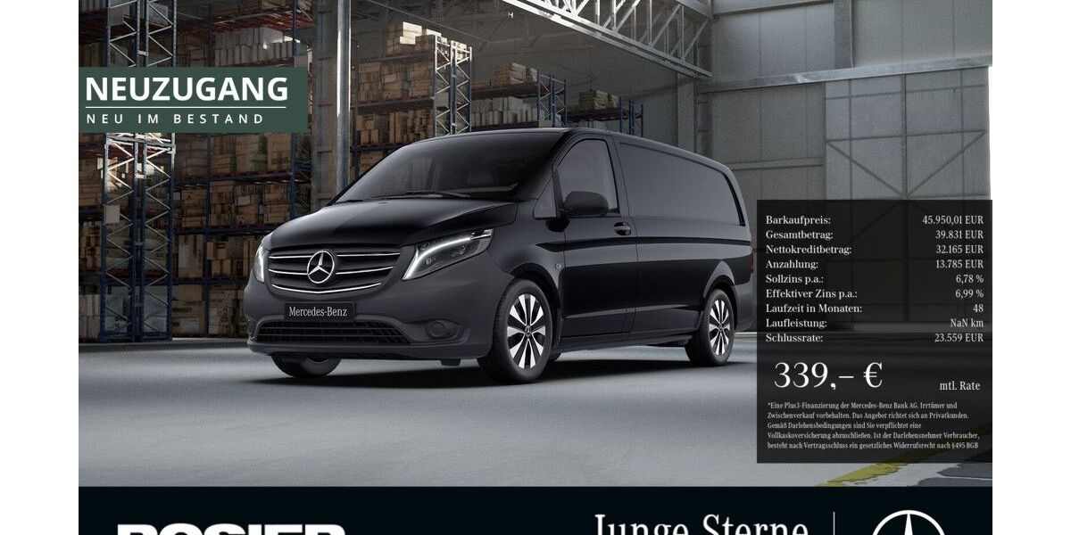 Mercedes-Benz Vito 48.517 km 45.950 &euro; Paderborn 33106