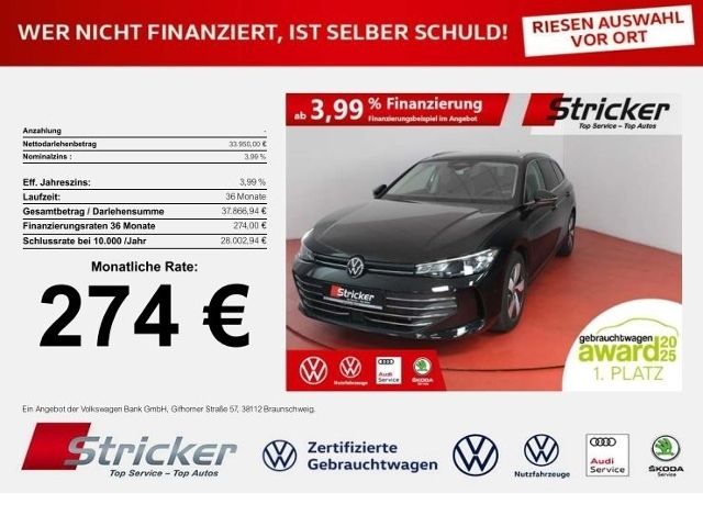 VW Passat Variant 21.063 km 34.629 &euro; Horn-Bad Meinberg 32805