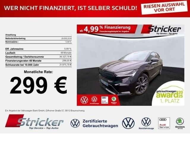 Skoda Enyaq 76.830 km 29.929 &euro; Horn-Bad Meinberg 32805