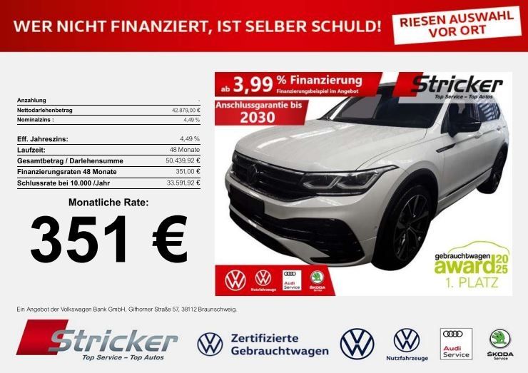 VW Tiguan Allspace 12.300 km 42.879 &euro; Horn-Bad Meinberg 32805