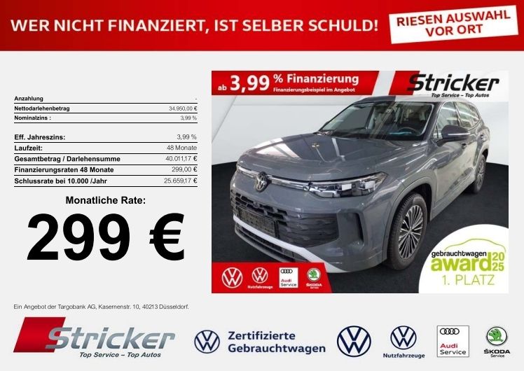 VW Tayron 23.368 km 34.939 &euro; Horn-Bad Meinberg 32805