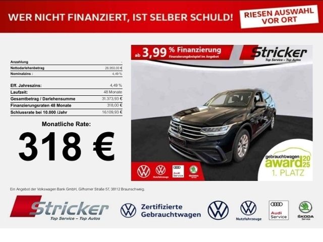 VW Tiguan Allspace 54.479 km 26.949 &euro; Horn-Bad Meinberg 32805