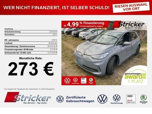 VW ID.3 58.373 km 22.949 &euro; Detmold 32760