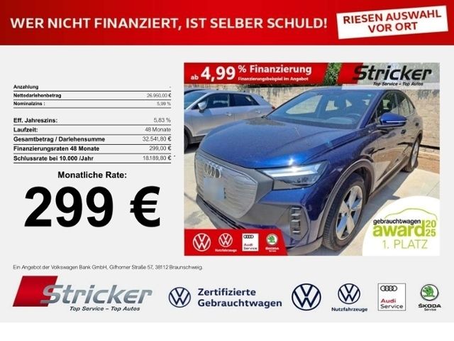Audi Q4 e-tron 41.742 km 26.939 &euro; Horn-Bad Meinberg 32805