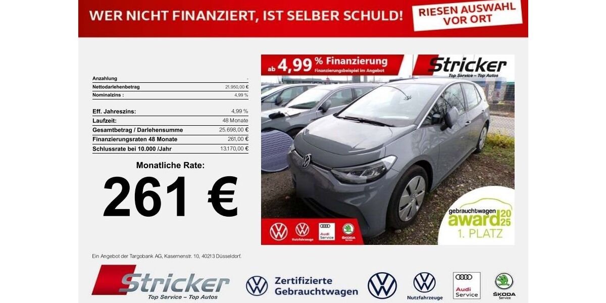 VW ID.3 47.539 km 21.949 &euro; Horn-Bad Meinberg 32805