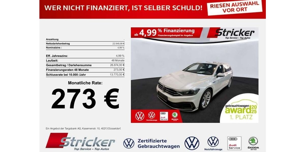 VW Passat Variant 58.594 km 22.949 &euro; Horn-Bad Meinberg 32805