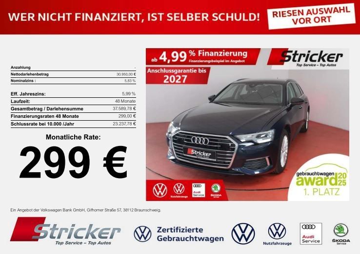 Audi A6 56.208 km 30.949 &euro; Horn-Bad Meinberg 32805