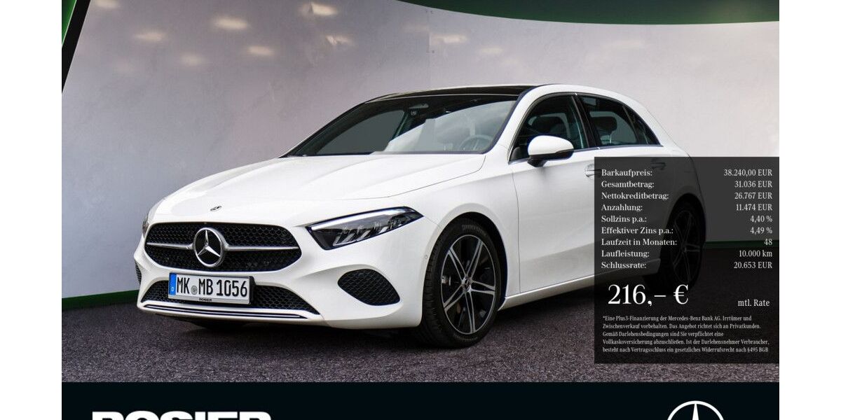 Mercedes-Benz A 180 14.500 km 34.520 &euro; Paderborn 33100