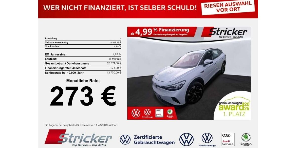 VW ID.4 45.474 km 22.949 &euro; Horn-Bad Meinberg 32805