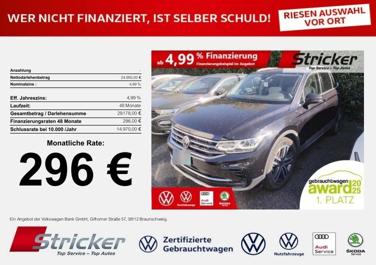VW Tiguan 61.052 km 24.929 &euro; Horn-Bad Meinberg 32805