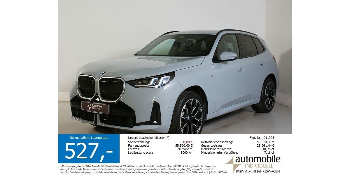 BMW X3 7.800 km 54.339 &euro; Paderborn 33100
