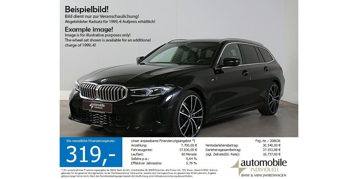 BMW 320 37.200 km 36.430 &euro; Paderborn 33100