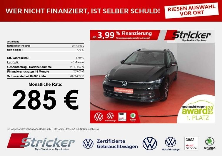 VW Golf 26.634 km 28.949 &euro; Horn-Bad Meinberg 32805