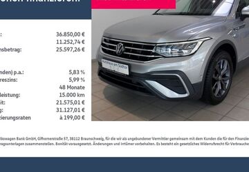 VW Tiguan Allspace 46.105 km 36.850 &euro; Rietberg 33397