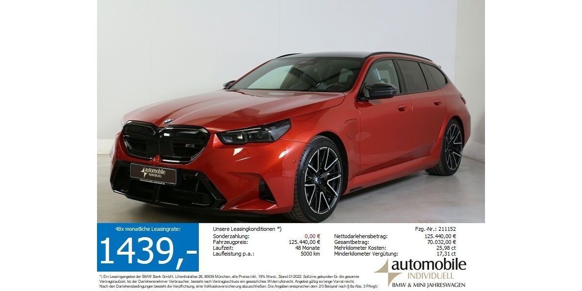 BMW M5 18.900 km 119.840 &euro; Paderborn 33100