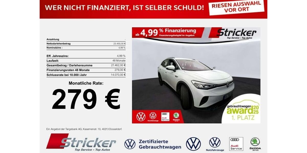 VW ID.4 40.751 km 23.449 &euro; Horn-Bad Meinberg 32805