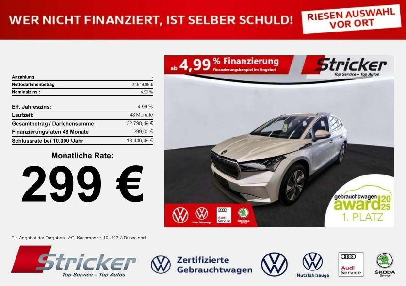 Skoda Enyaq 18.598 km 27.949 &euro; Horn-Bad Meinberg 32805