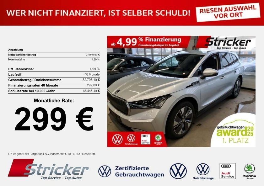 Skoda Enyaq 18.307 km 27.949 &euro; Horn-Bad Meinberg 32805