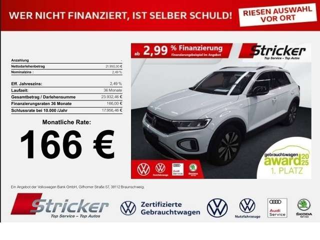 VW T-Roc 25.575 km 21.949 &euro; Detmold 32760