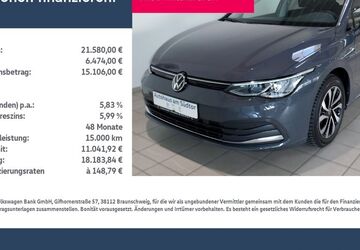 VW Golf 84.736 km 21.580 &euro; Rietberg 33397