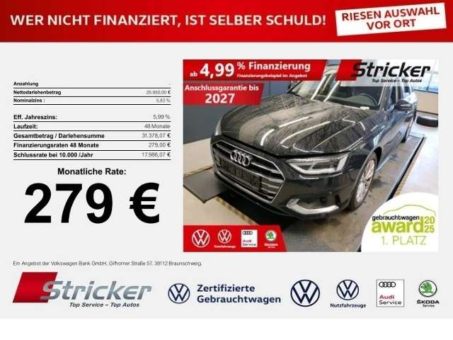 Audi A4 49.458 km 25.949 &euro; Detmold 32760