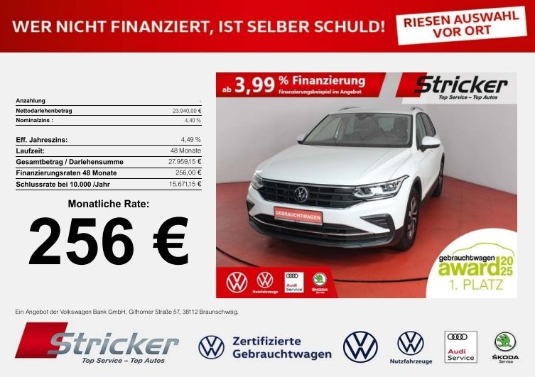 VW Tiguan 61.218 km 23.939 &euro; Detmold 32760