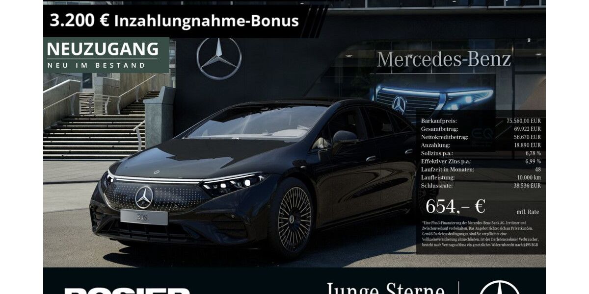 Mercedes-Benz EQS 32.210 km 74.254 &euro; Paderborn 33100