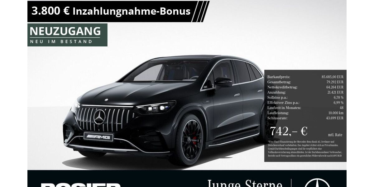 Mercedes-Benz EQE SUV 4.915 km 83.304 &euro; Paderborn 33100