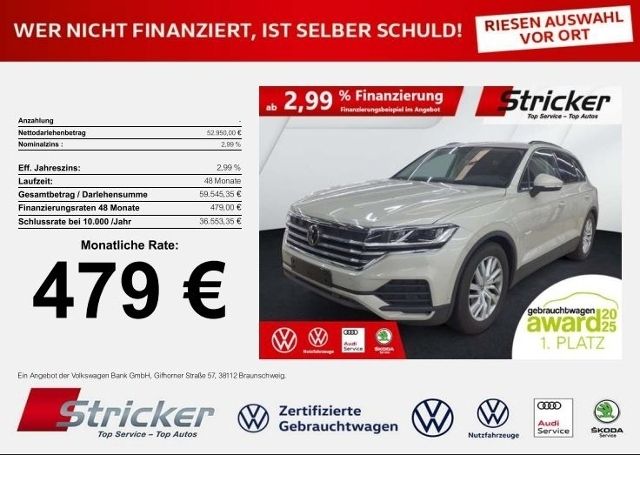 VW Touareg 28.921 km 52.919 &euro; Horn-Bad Meinberg 32805