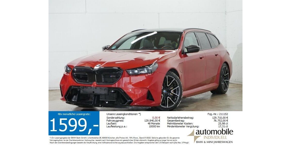 BMW M5 18.900 km 126.840 &euro; Paderborn 33100